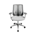 **Ergonomische bureaustoel met ademende rugleuning en verstelbare armleuningen**